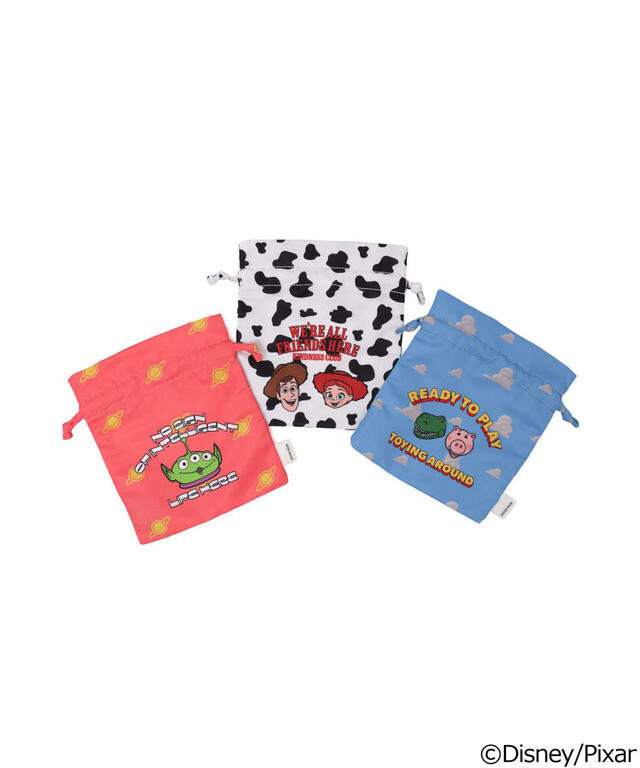 TOY STORY / DRAWSTRING POUCH　¥1,980