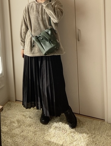 【ワークマン ダイヤフリースプルオーバー】よそ行き着としても使えちゃう