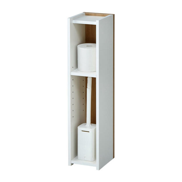 【ベルメゾン】木目調トイレ収納ラック