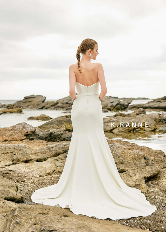 クラウディア|「K.RANNE-クランネ-」新作ウェディングドレス|KNE0047_OffWhite