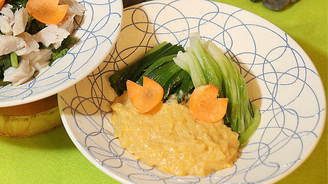 「わけぎの酢味噌和え」＜期間：2026年3月1日〜5月31日＞【つま恋の“春メニュー”が勢ぞろい！つま恋リゾート彩の郷で「春爛漫ピクニック気分のごちそうバイキング」開催！】