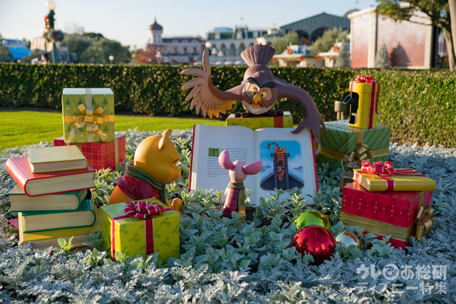 シンデレラ城前プラザのフォトロケーション｜東京ディズニーランド2017年「クリスマス・ファンタジー」