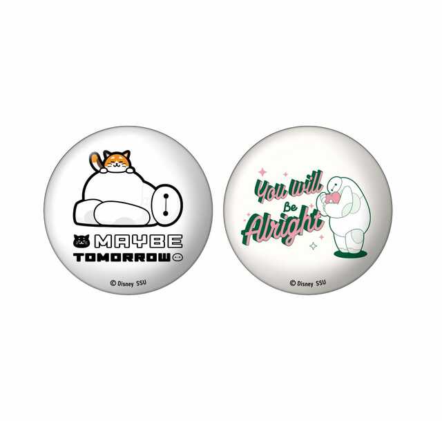 I賞 缶バッジセット｜Happyくじ 『ベイマックス』vol.3.0