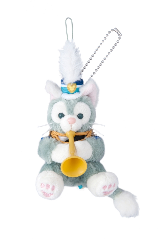 ストラップ（ジェラトーニ）¥1,800 ※長さ約13cm｜東京ディズニーリゾート35周年「ダッフィー＆フレンズのハッピーマーチングファン」スペシャルグッズ