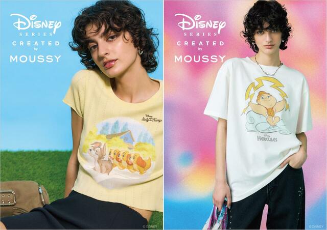 「Disney SERIES CREATED by MOUSSY」2025 SUMMER COLLECTION
