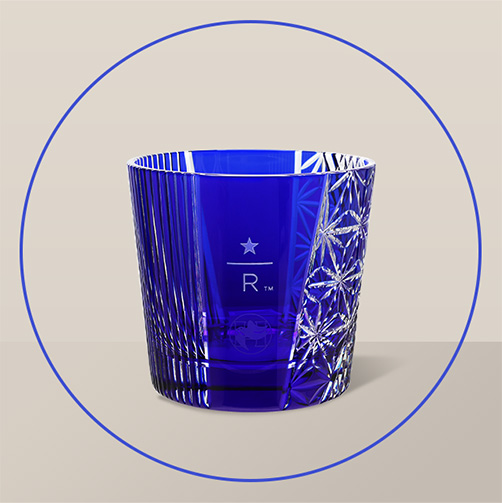 「JIMOTO Made+ 墨田 江戸切子グラス237ml」＜¥44,000＞【スターバックス リザーブロースタリー 東京から「JIMOTO Made+」が登場】