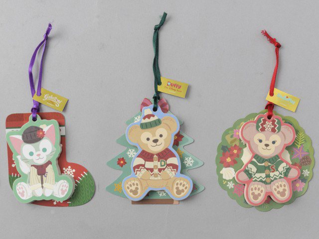 2015ダッフィーのクリスマス「Very Merry Snowtime」メモセット　950円