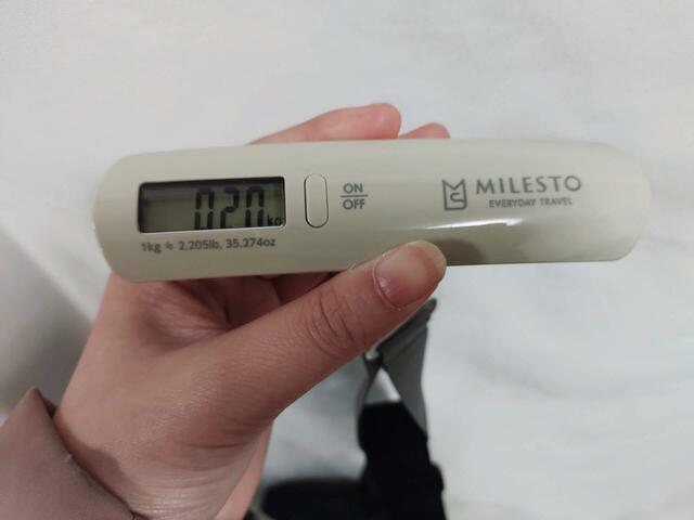 重さは、0.20kgでした