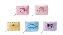 【サンリオキャラクターズ　カオハナデザインシリーズ】ポーチ（全5種）　各1,980円