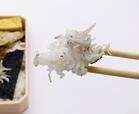 「釜揚げしらすとじゃこのお楽しみ弁当」の釜揚げしらす