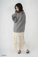 SNIDEL/Mickey&Minnie/ バリエーションオーバーニット ￥17,200