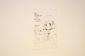 「蒼樹うめ展」内覧会レポート／蒼樹うめ先生のライブドローイング