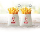 「1000円パック」「1500円パック」購入で、「ポテト(S)」2個を340円でいくつでも購入可能【ケンタッキーフライドチキン】