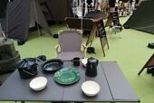 ワークマン秋冬新製品発表会/キャンプギアコーナー/食器やテーブル