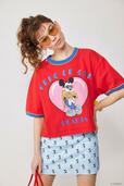 MD HERO W RINGER Tシャツ ￥7,480｜「Disney SERIES CREATED by MOUSSY」2023 EARLY SUMMER COLLECTION