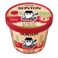 「ファミリーカップ（しゃきしゃきリンゴジャム）」【ソントンのファミリーカップ「とろけるカスタードクリーム」が、ポムポムプリンのコラボパッケージになって数量限定で登場！】