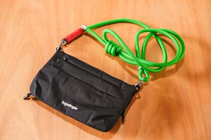 Topologieのサコッシュ」で外出前のバタバタする時間がゼロになった