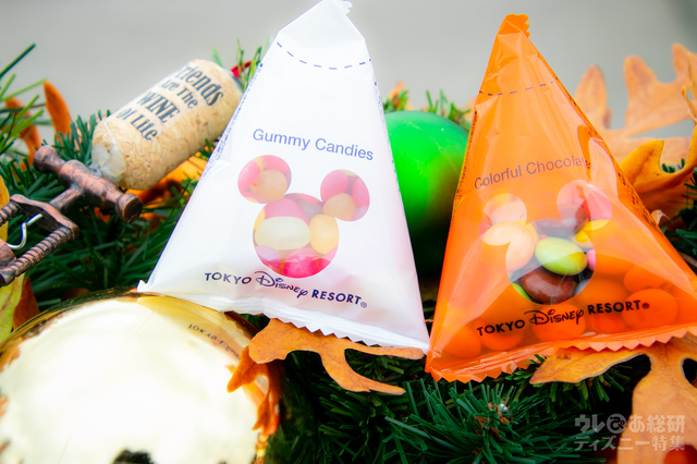 グミキャンディー、カラフルチョコレート