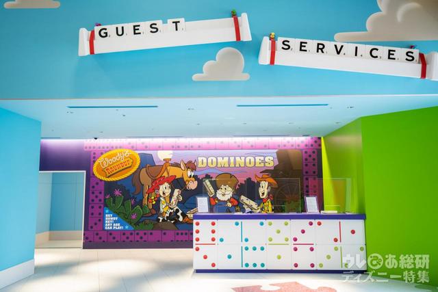 東京ディズニーリゾート・トイ・ストーリーホテル「ロビー」