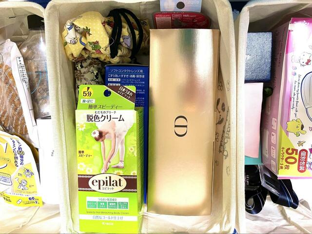 【DAISO 布製ストレージボックス28cm×20cm×16cm（シナモロール）（ポチャッコ）（クロミ）】小物も整理整頓