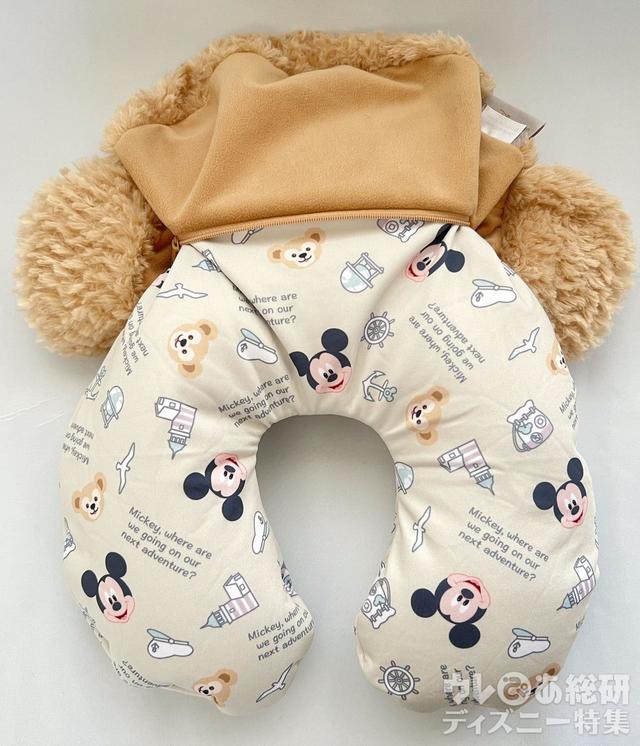 「ダッフィーのワンダフル・ヴォヤッジ」ネックピロー