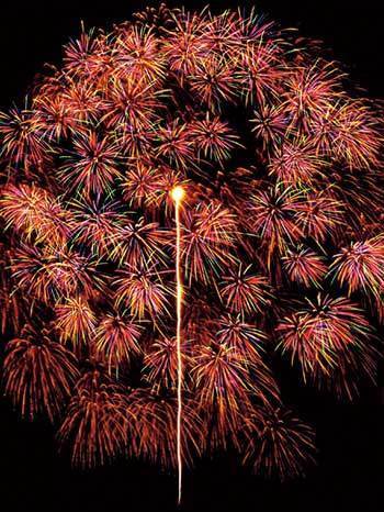 10000発以上上がる花火大会／第55回佐倉市民花火大会