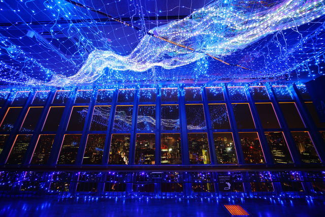 東京タワー　天の川イルミネーション