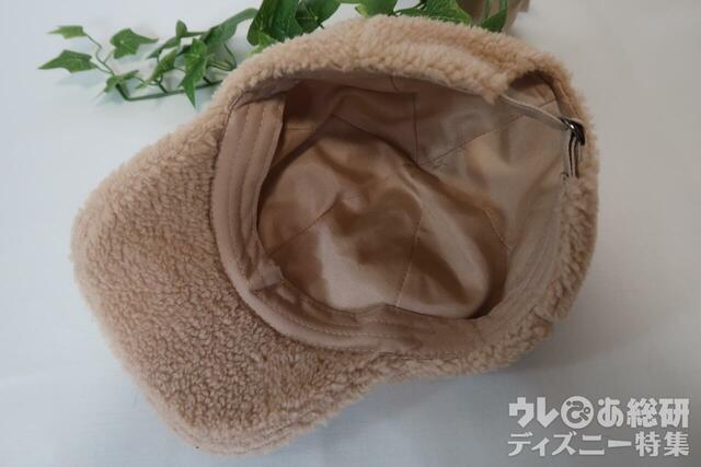 ワークマン　Disneyワッペンボアキャップ