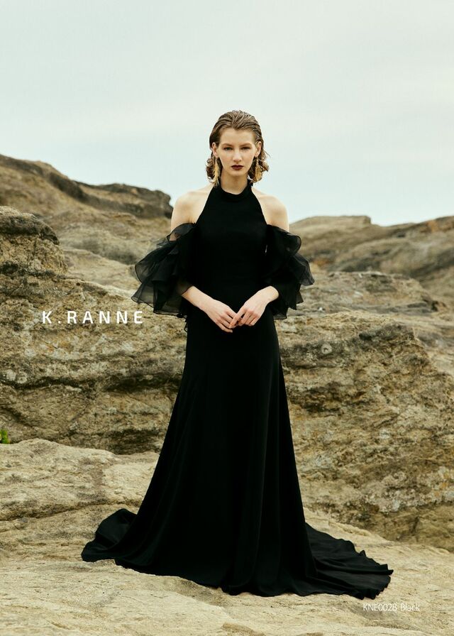 「K.RANNE-クランネ-」新作ウェディングドレス KNE0028_Black 