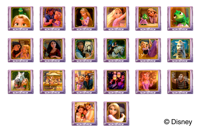 チロルチョコ〈塔の上のラプンツェル〉 151円