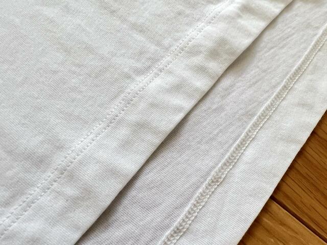 【ユニクロ クロミ&マイメロディ UT グラフィックTシャツ WHITE】後ろが少し長め