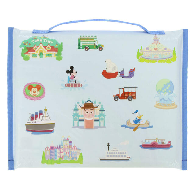 レジャーシート 1,700円｜東京ディズニーリゾート「Go-Go-Go! with Disney Vehicles」グッズ｜販売店舗：東京ディズニーランド「グランドエンポーリアム」、東京ディズニーシー「キス・デ・ガール・ファッション」｜発売日：2024年7月11日（木）