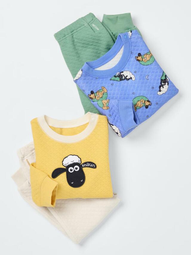 キルトパジャマ/ひつじのショーン 1,290円｜ユニクロUT「クレイアニメーション」コレクション