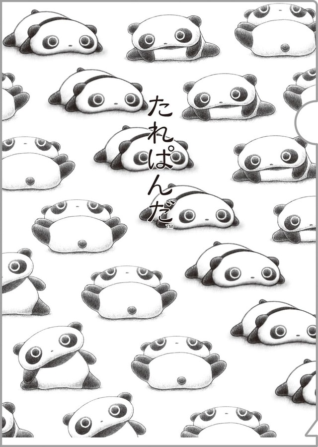 【サンエックスキャラクターズ　あのころのともだち】「クリアホルダーセット」たれぱんだ　※2枚セット　660円