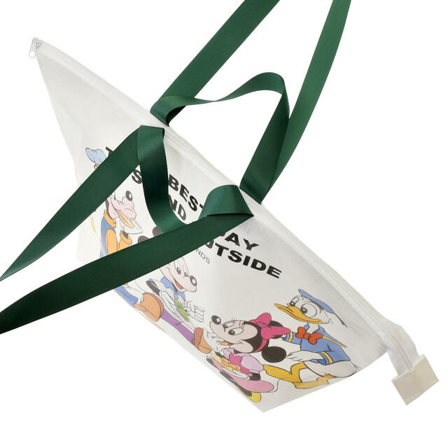 ミッキー＆フレンズ ショッピングバッグ・エコバッグ(L) SPRING PICNIC 1,300円