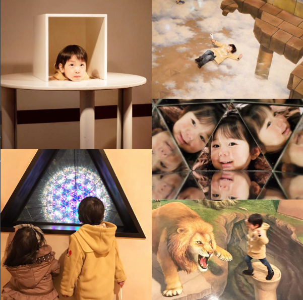 東京・高尾山トリックアート美術館　画像提供：@_ayum1n_さん