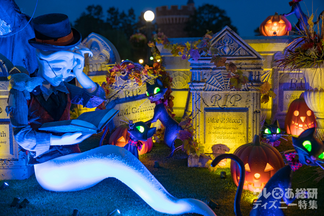 東京ディズニーランド「ディズニー・ハロウィーン」夜景（2018年）