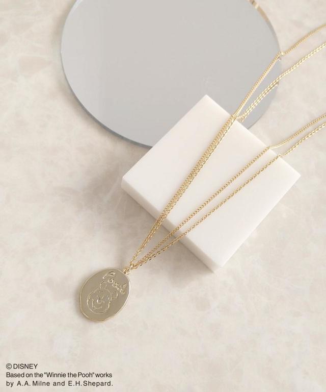 【プー/ティガー】メタルプレートトップペンダント