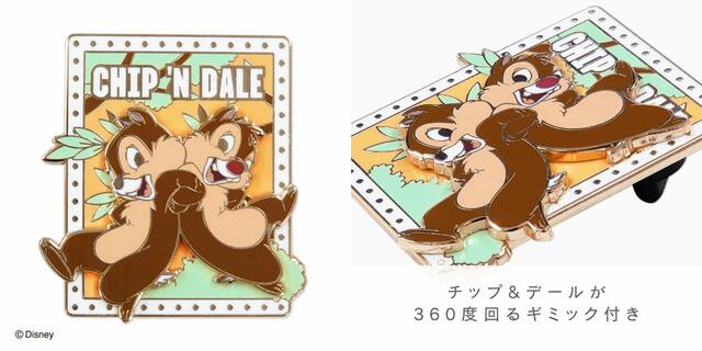 コレクションピンバッジ  チップ＆デール  1,650円