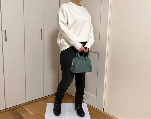 【無印良品 二重編みスウェットシャツ】軽くて暖かいのが嬉しい