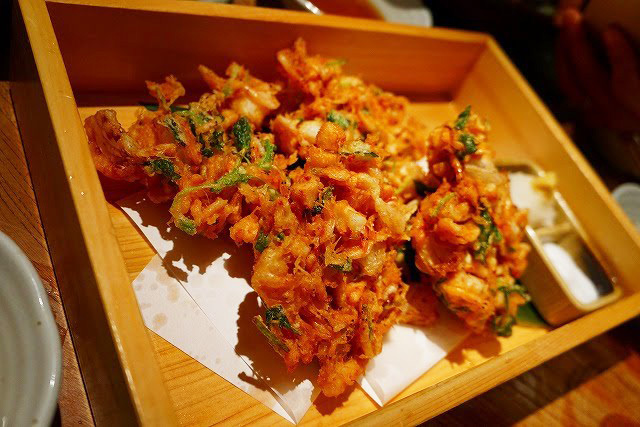 魚金 本店／かき揚げ