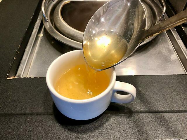 【ガスト】スープの種類は日替わり　この日は洋風トマトスープでした