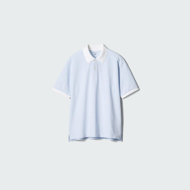 【UNIQLO and JW ANDERSON】男女兼用「ドライカノコボーダーポロシャツ」¥2,990