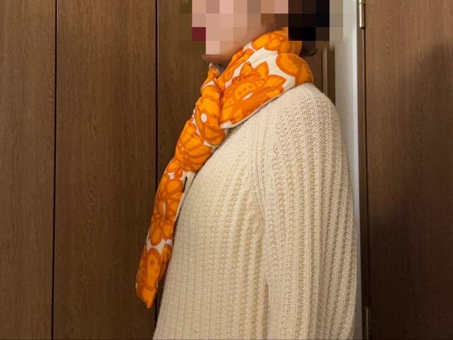 【UNIQLO×Marimekko パデッドマフラー】首周りがゴワゴワしないスリムなデザインが嬉しい！
