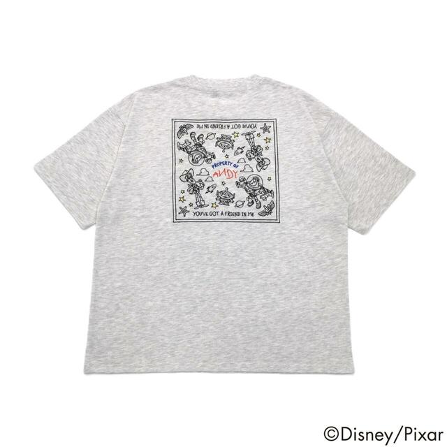 トイ・ストーリー バンダナ風半袖Tシャツ カラー:アイボリー【イオン限定「トイ・ストーリー」デザインTシャツ】