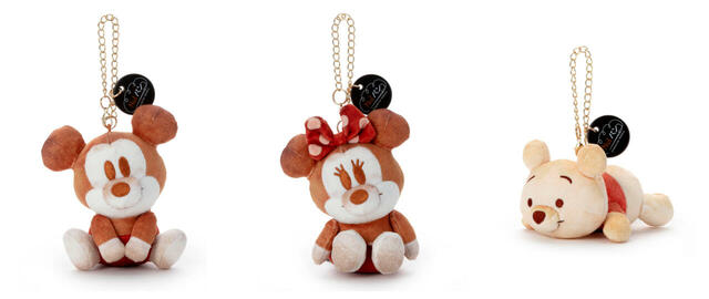 ディズニーキャラクター Nuiパン チェーンストラップマスコット 1,760円~2,200円