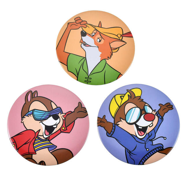 ディズニーキャラクター シークレット缶バッジ my favorite Disney foxes 700円