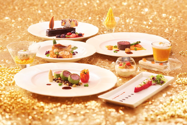 香港ディズニーランド10周年アニバーサリー　ディナーセット｜クリスタル・ロータス｜香港ディズニーランドホテル