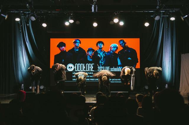 「ODDLORE FREE LIVE –Under Test 05-」 Photo by KOBA (Sketch)
