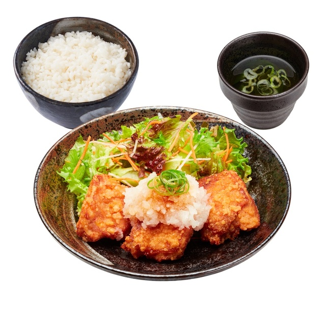 鶏千 おろしポン酢定食